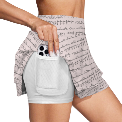 Bikram Pastel - iSquared Ruffle Skirt