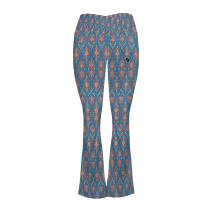 Jaipur Love - Cross Waisted Flair Leggings