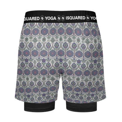 Jaipur Love - Compression Yoga Shorts