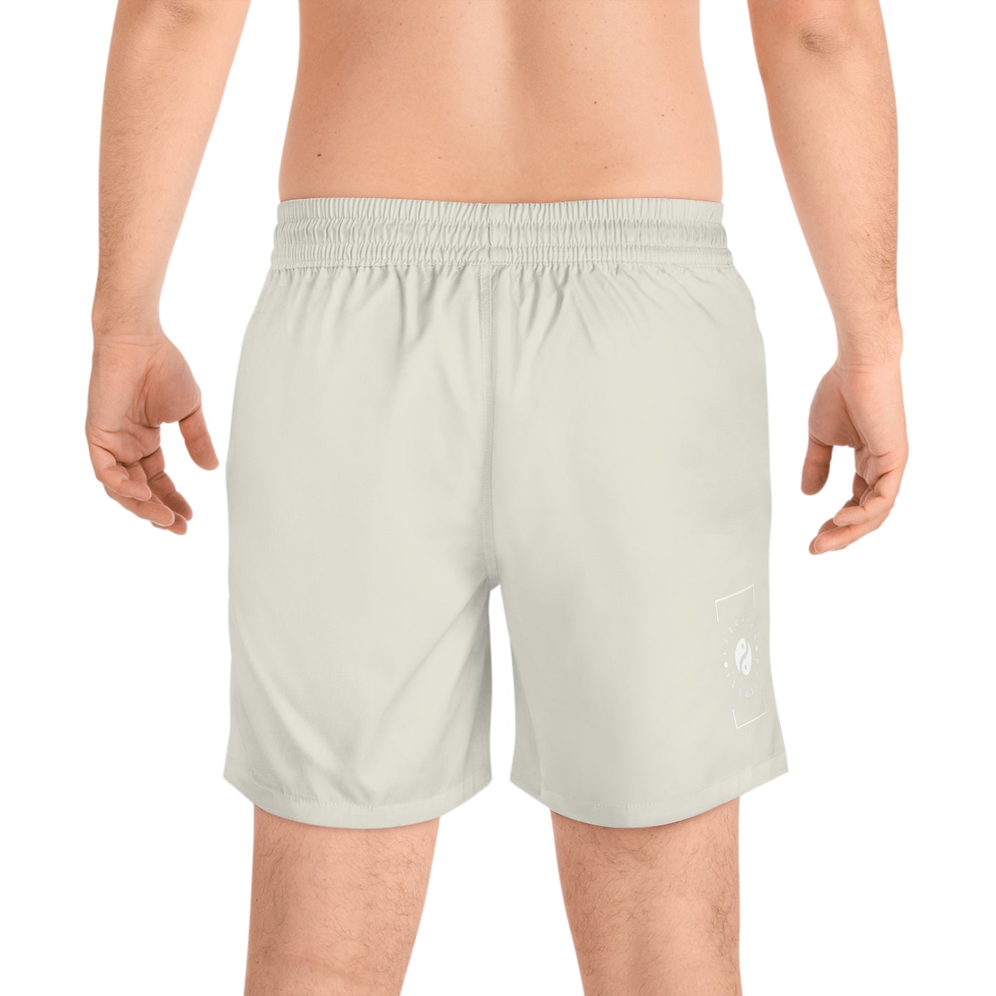 #E9E7DA Ivory - Swim Shorts (Solid Color) for Men