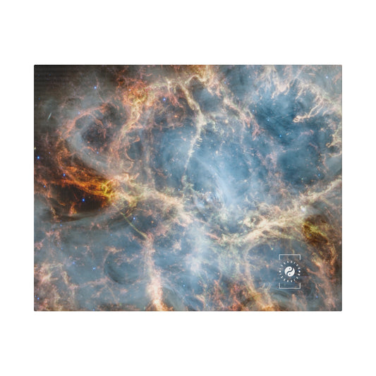 Crab Nebula (NIRCam and MIRI Image) - Art Print Canvas