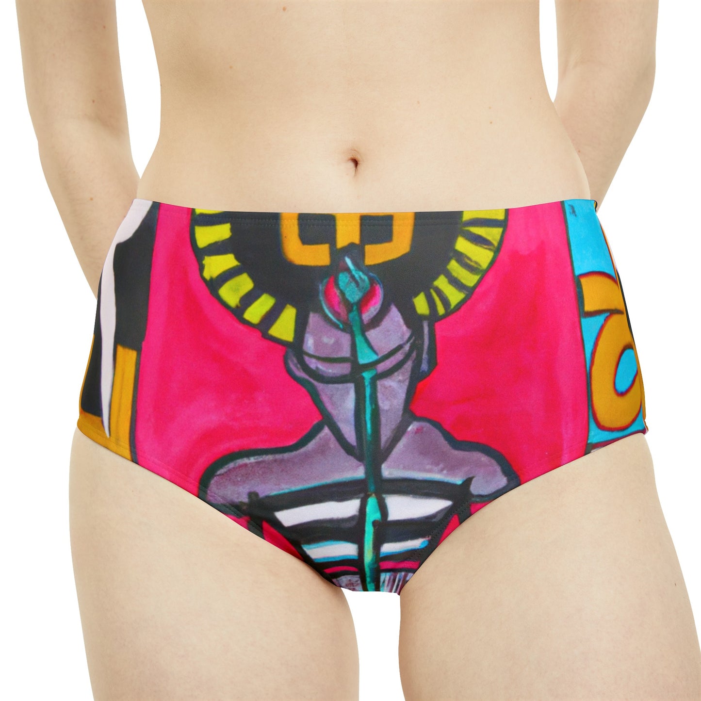 Euphoric Harmony - High Waisted Bikini Bottom