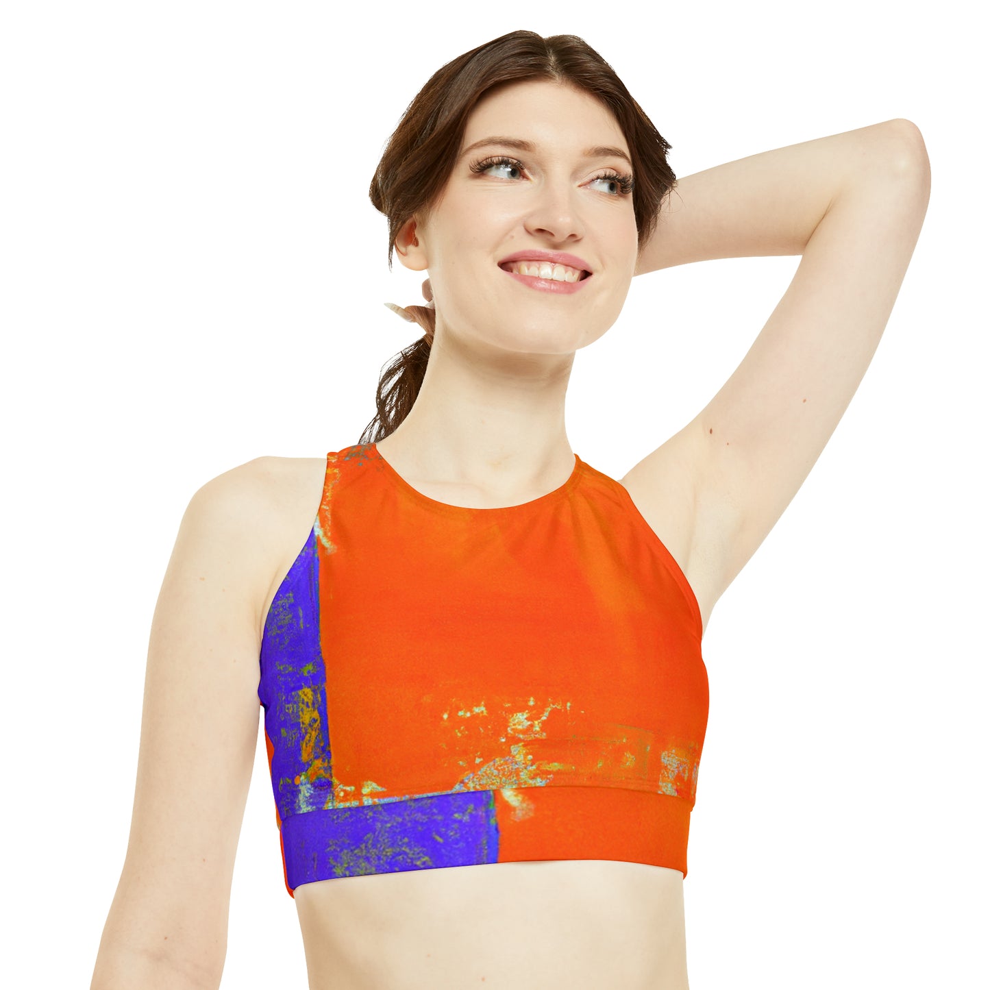 Giovanni Marcelli - High Neck Crop Top