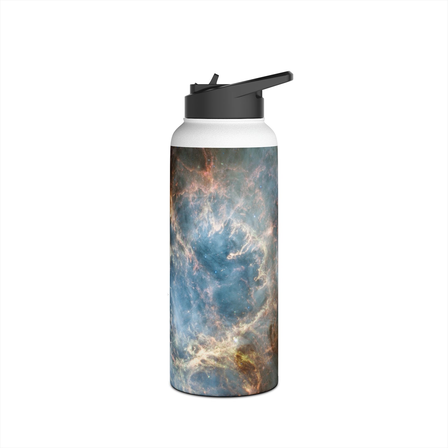 Crab Nebula (NIRCam and MIRI Image) - Water Bottle