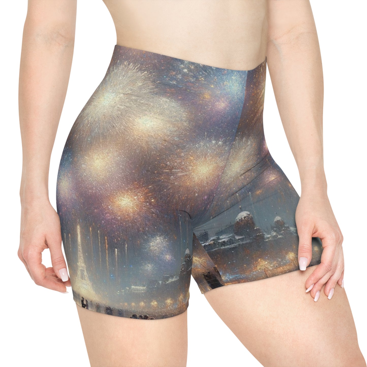 "Manet's Midnight Marvels" - Hot Yoga Short