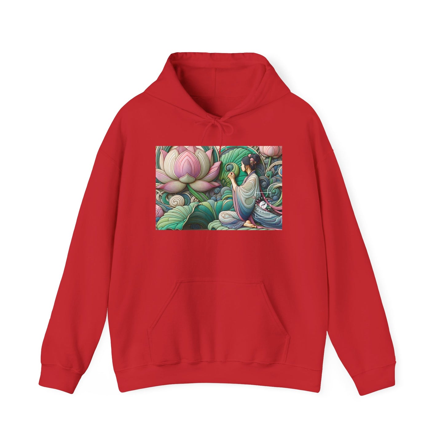 "Lotus Echo Serenity" - Hoodie