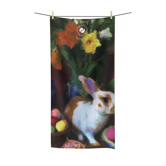"Velveteen Aureate Easter Reverie" - All Purpose Yoga Towel