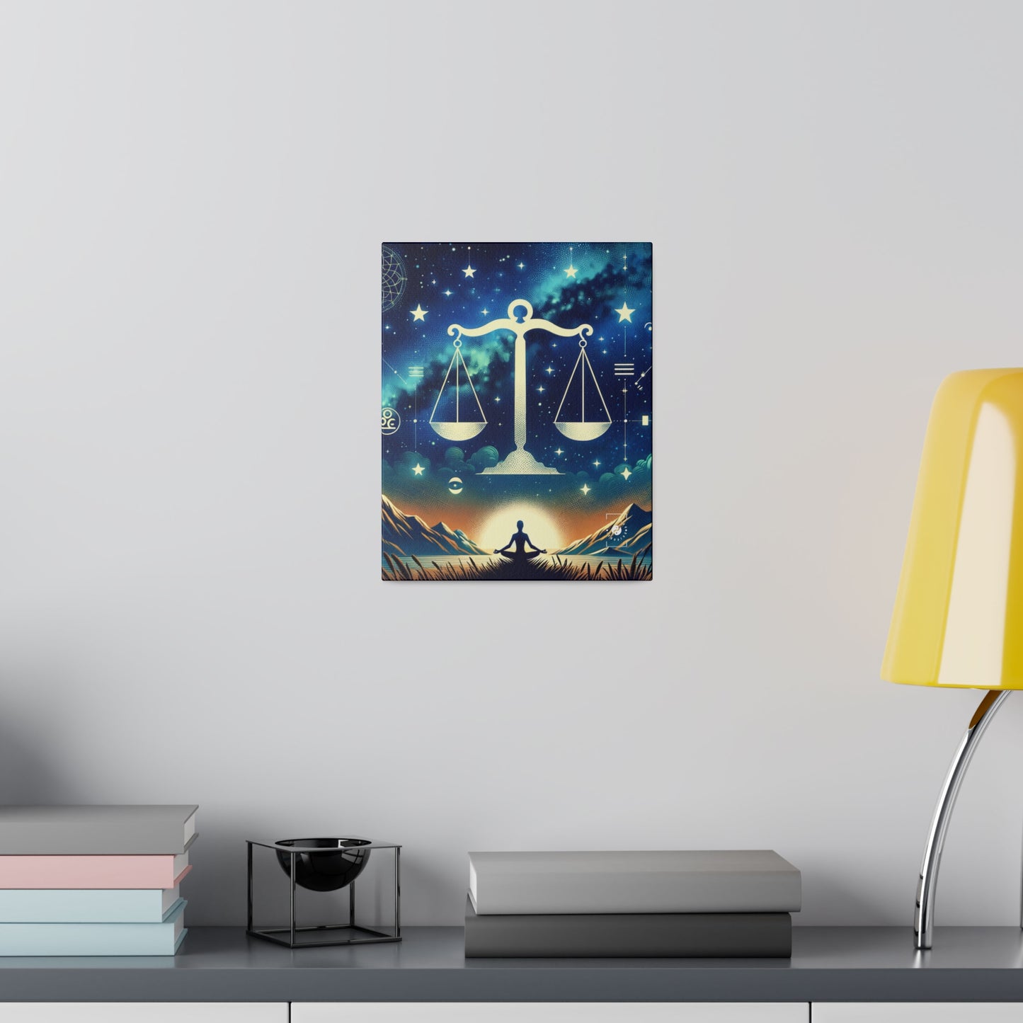 Celestial Libra - Art Print Canvas