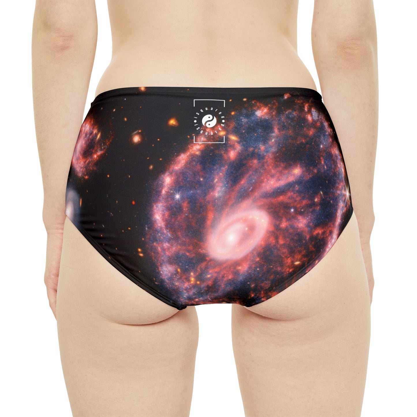 Cartwheel Galaxy (image composite NIRCam et MIRI) - Bas de bikini taille haute