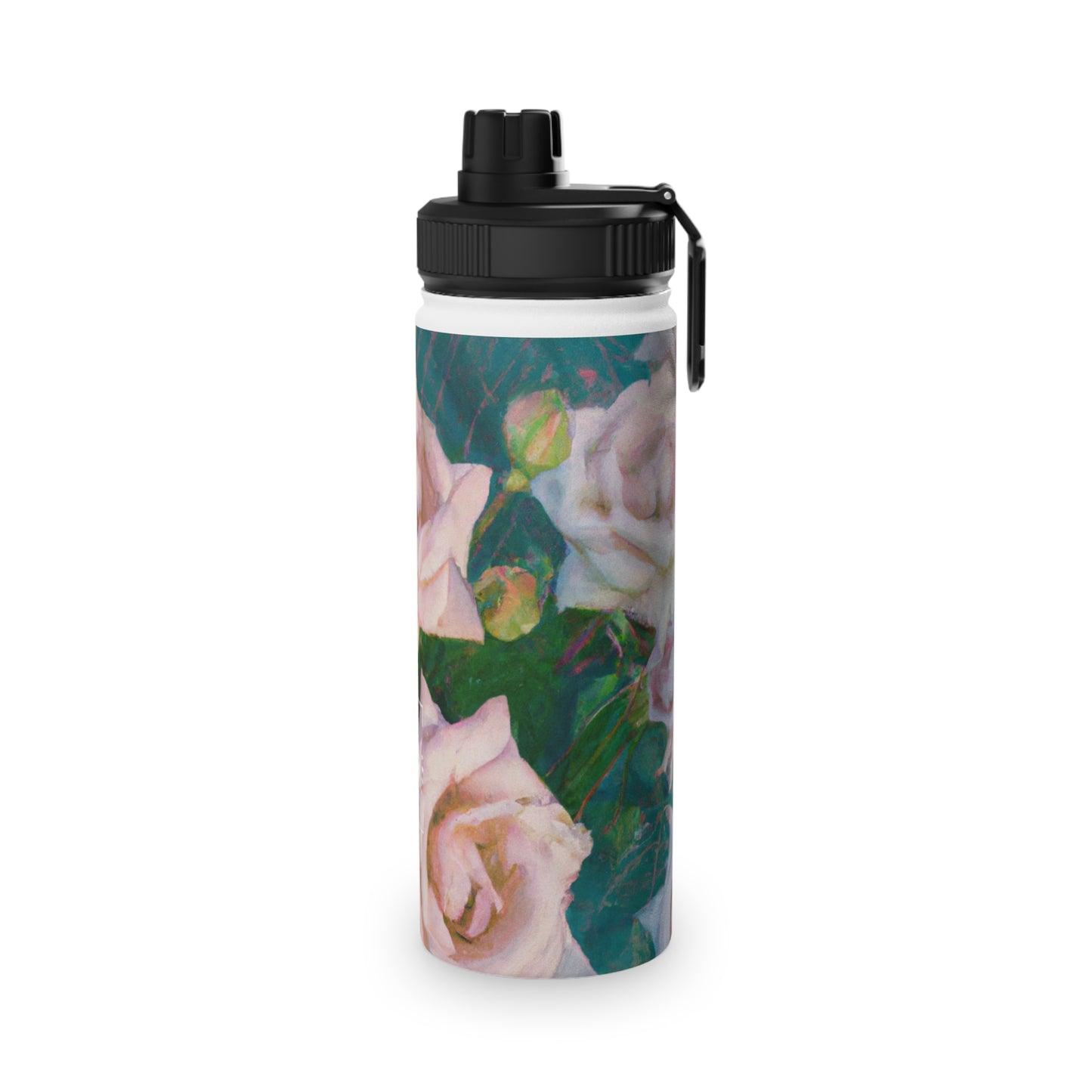 Cosmic Roses - Sports Water Bottle