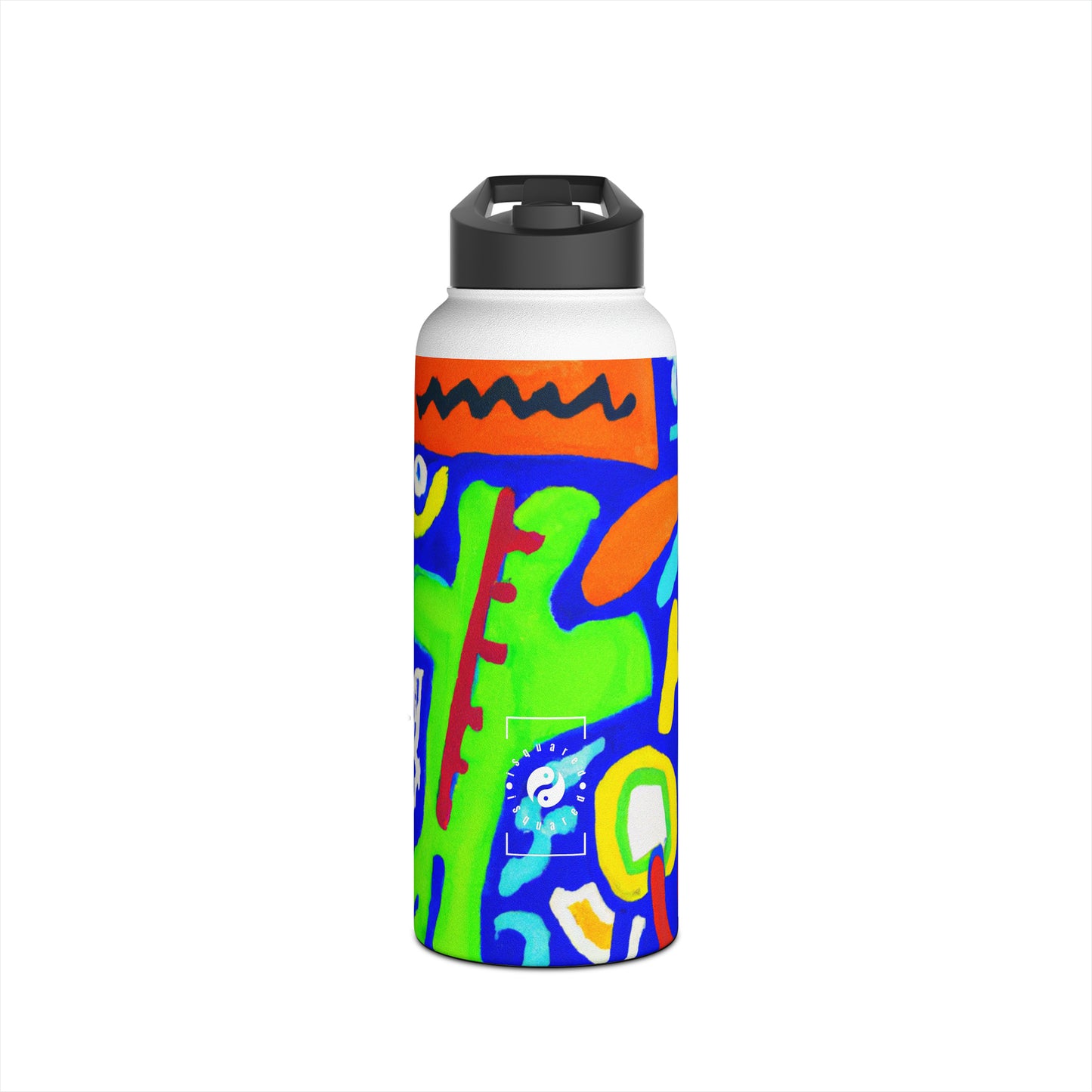 "Chroma Glyphe Symphony" - Water Bottle