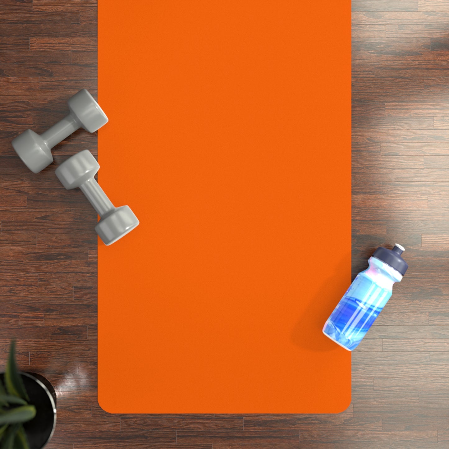Neon Orange #FF6700 - Yoga Mat