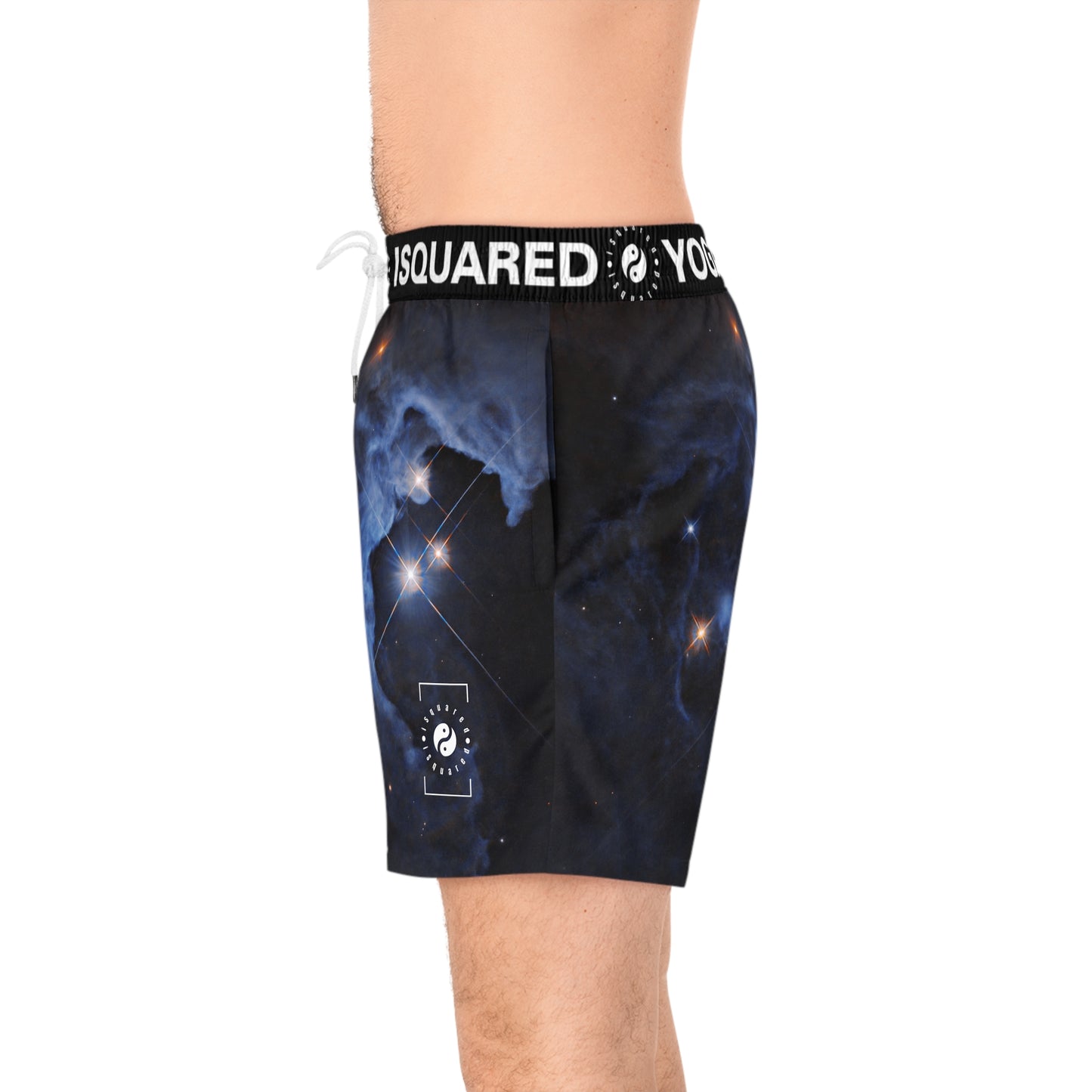 HP Tau, HP Tau G2, and G3 3 star system captured by Hubble - Swim Shorts (Mid-Length) for Men