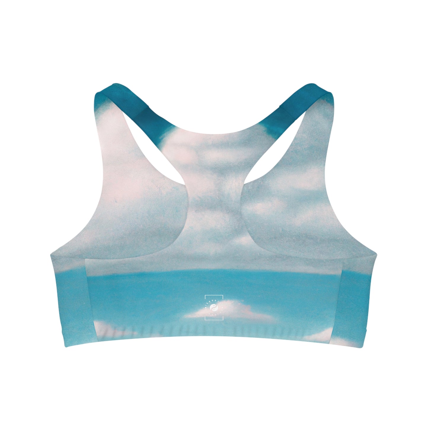 "Cloud Opera Serenity" - Seamless Sports Bra