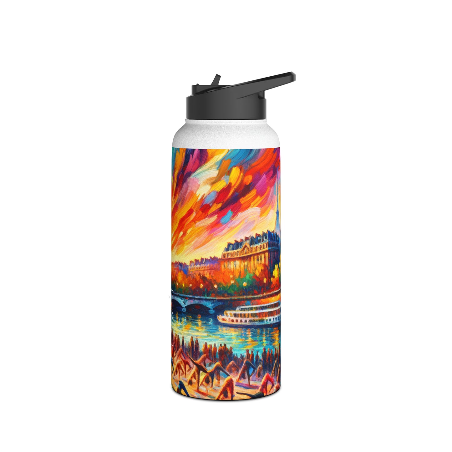 Parisian Yoga Chic - Water Bottle