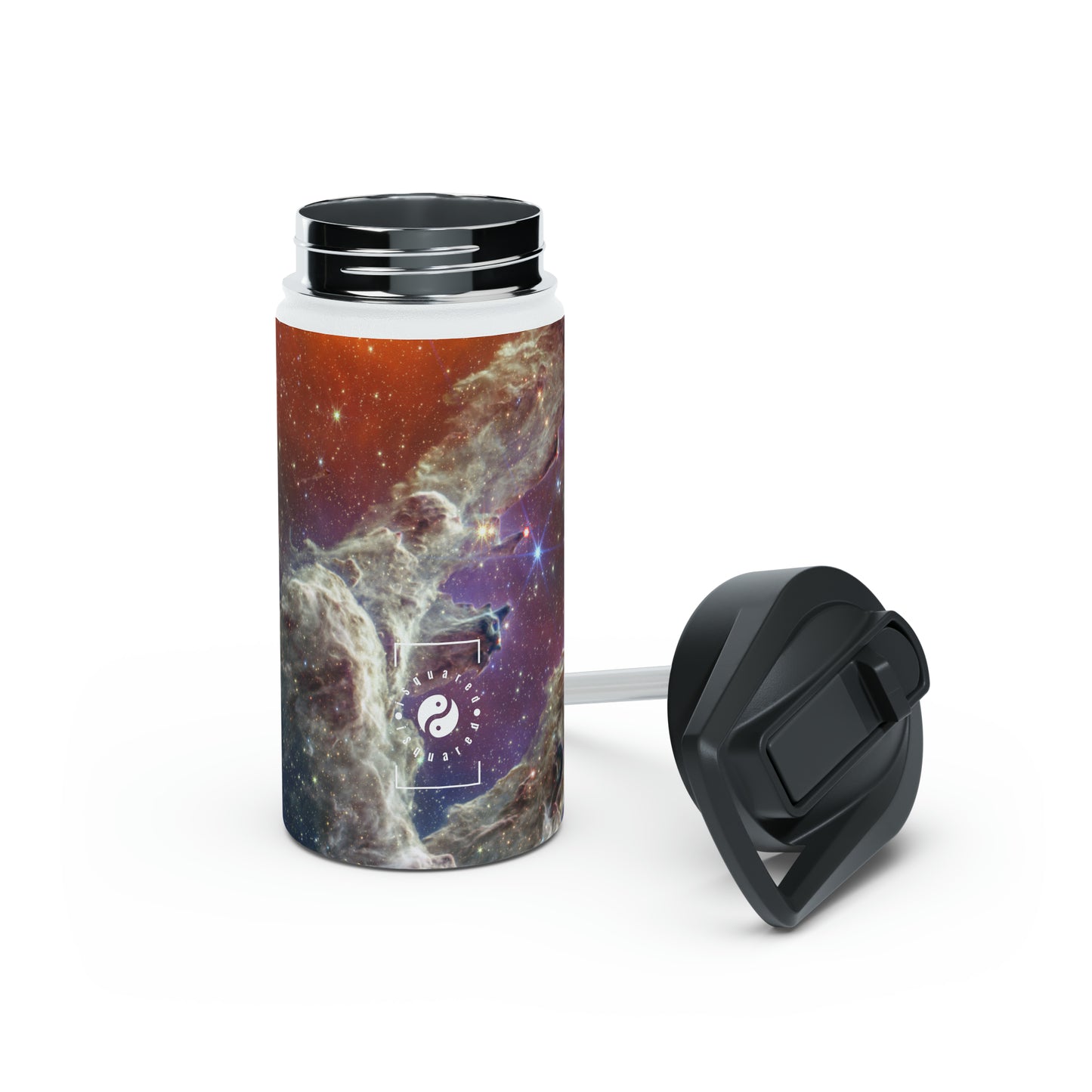 Pillars of Creation (NIRCam and MIRI Composite Image) - JWST Collection - Water Bottle