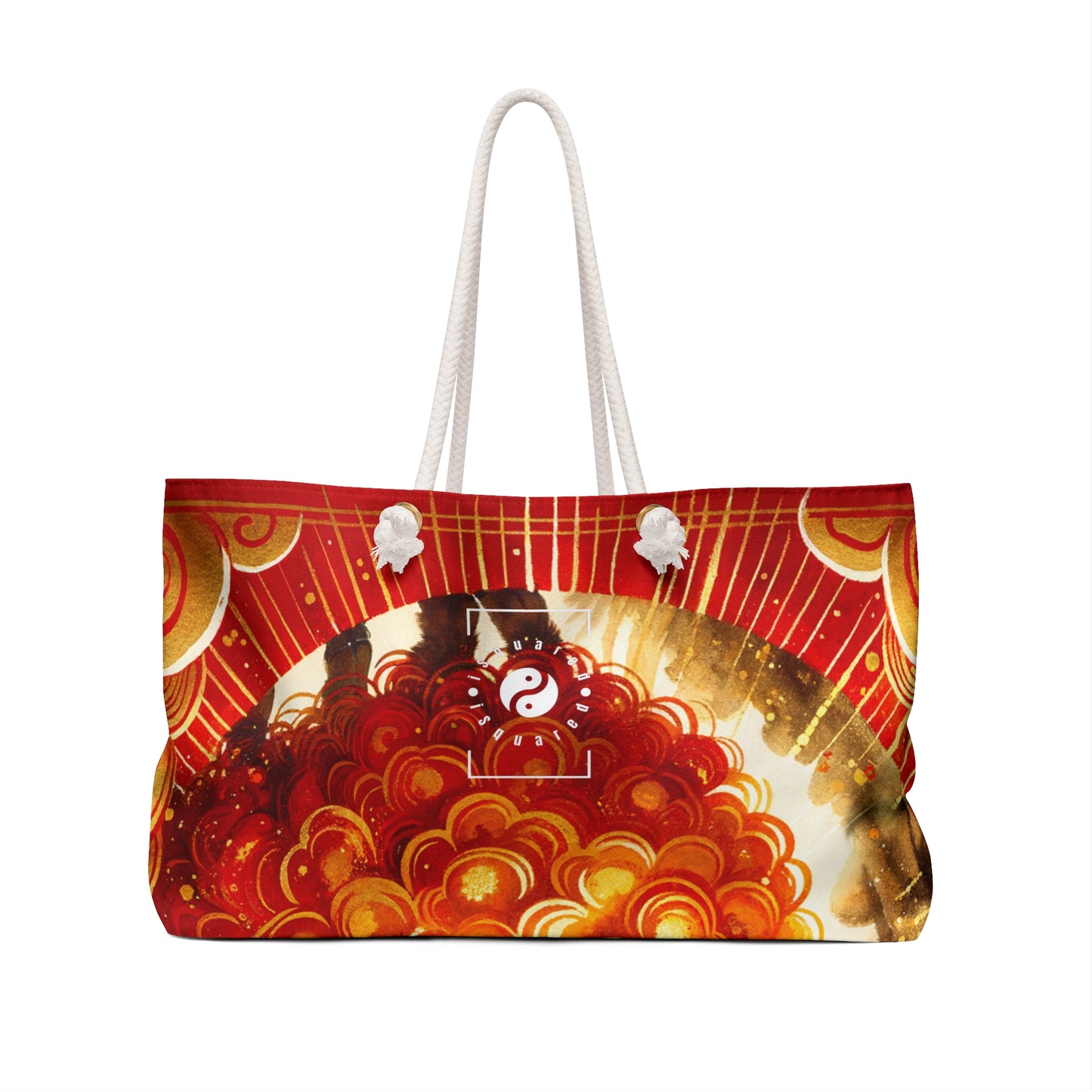 Celebrate Lunar New Year with Our Auspicious Gold Yoga Bag