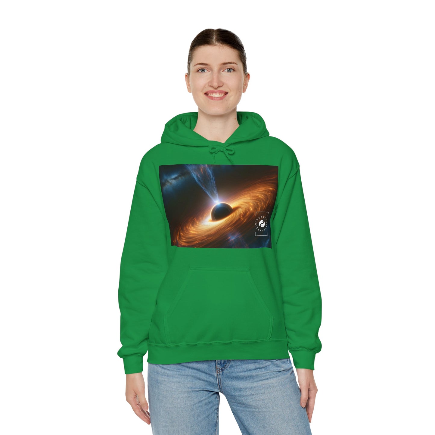 "Discs of Illumination: Black Hole Reverie" - Hoodie