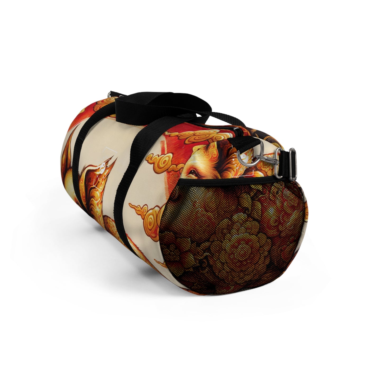 "Golden Prosperity: The Divine Boar Celebration" - Duffle Bag