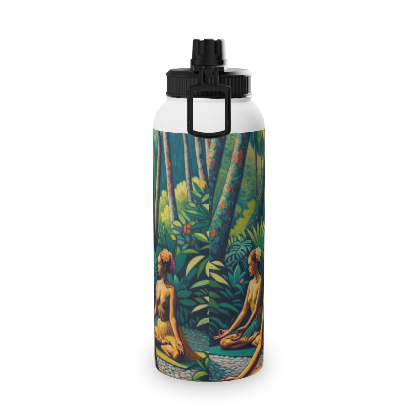 "Tahitian Tranquility - Sports Water Bottle