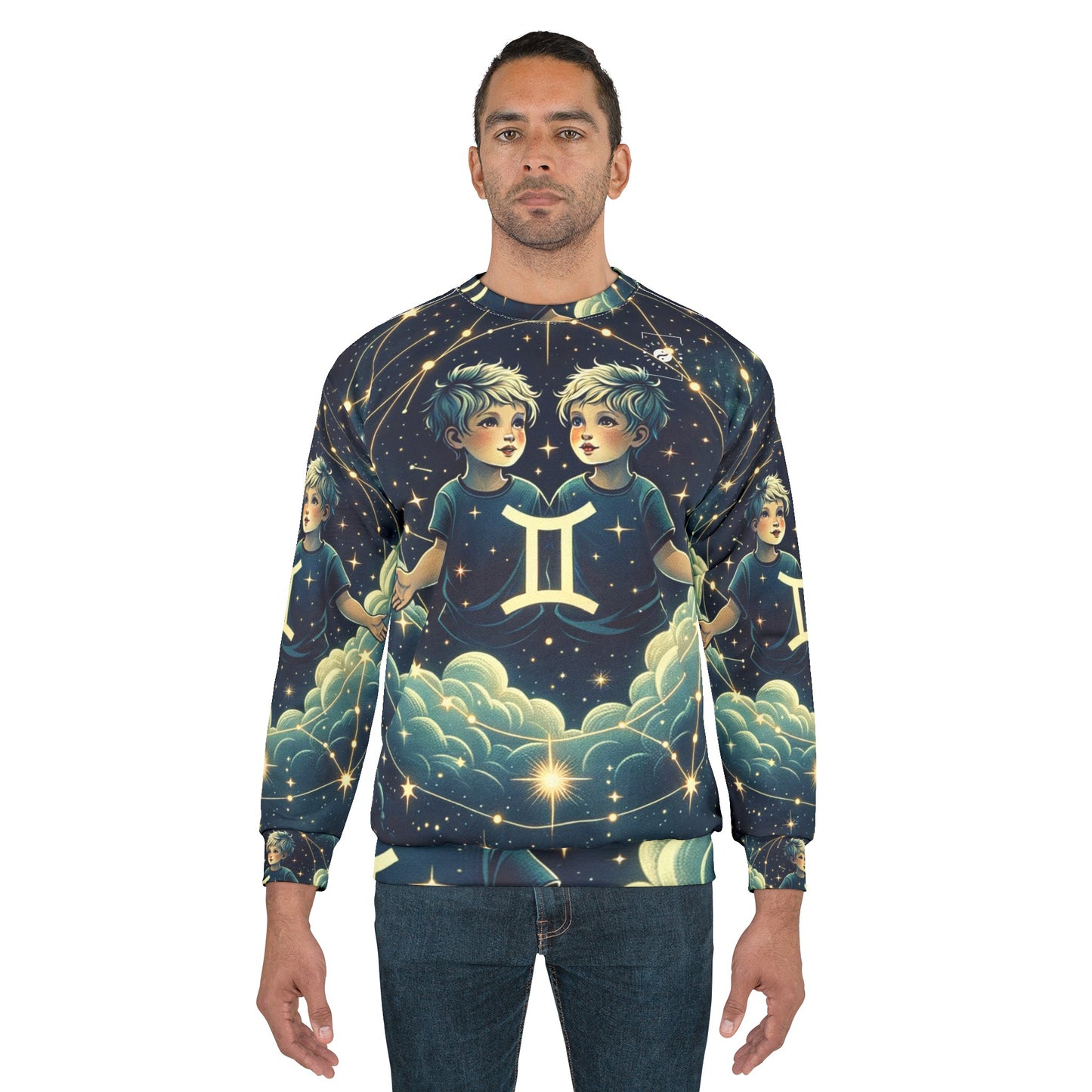 "Celestial Twinfinity" - Unisex Sweatshirt