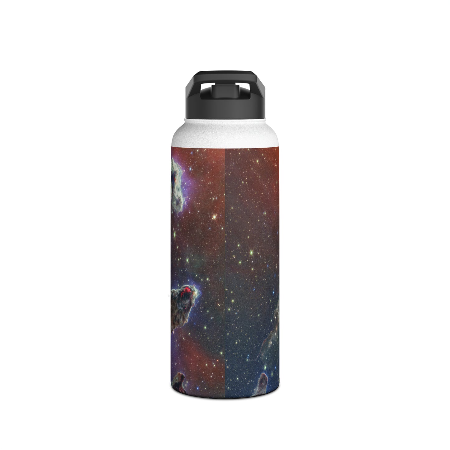 Pillars of Creation (NIRCam and MIRI Composite Image) - JWST Collection - Water Bottle