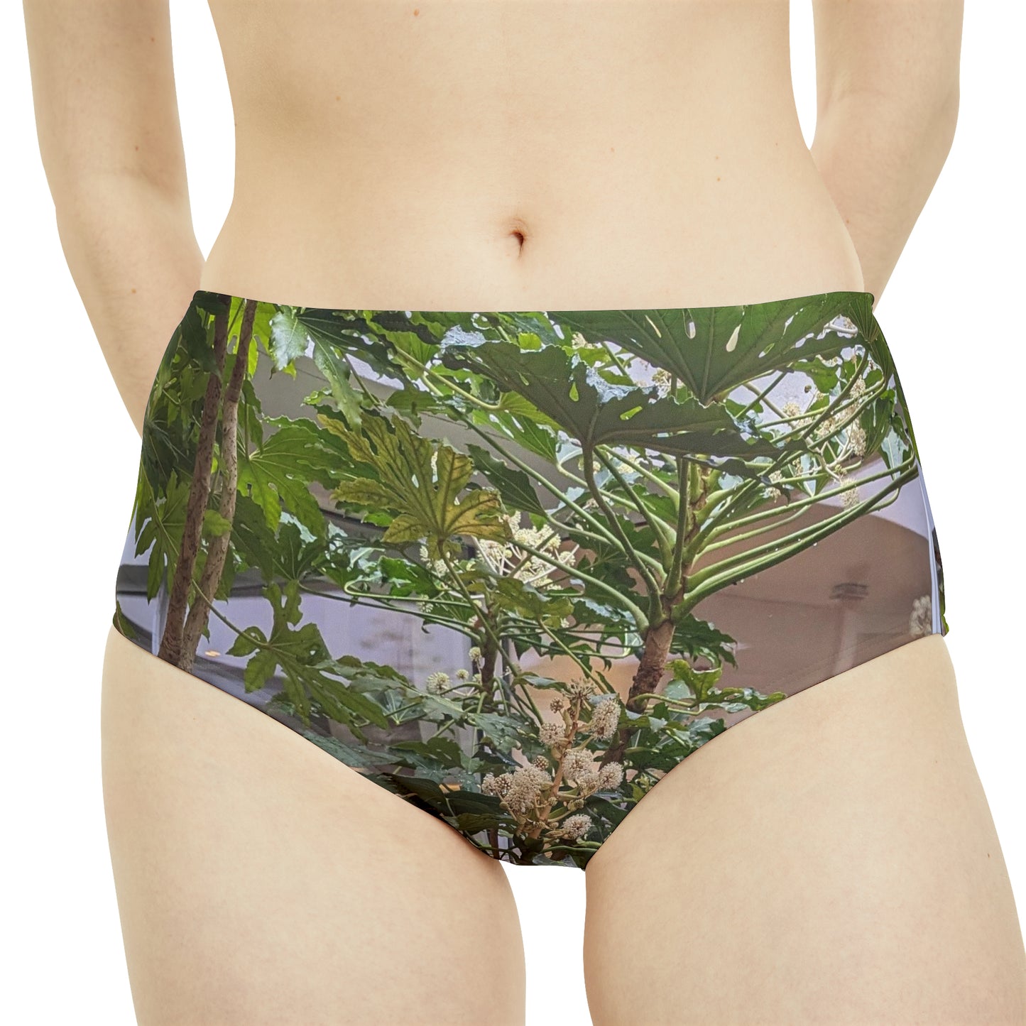 Plasky Jungle - Bas de bikini taille haute