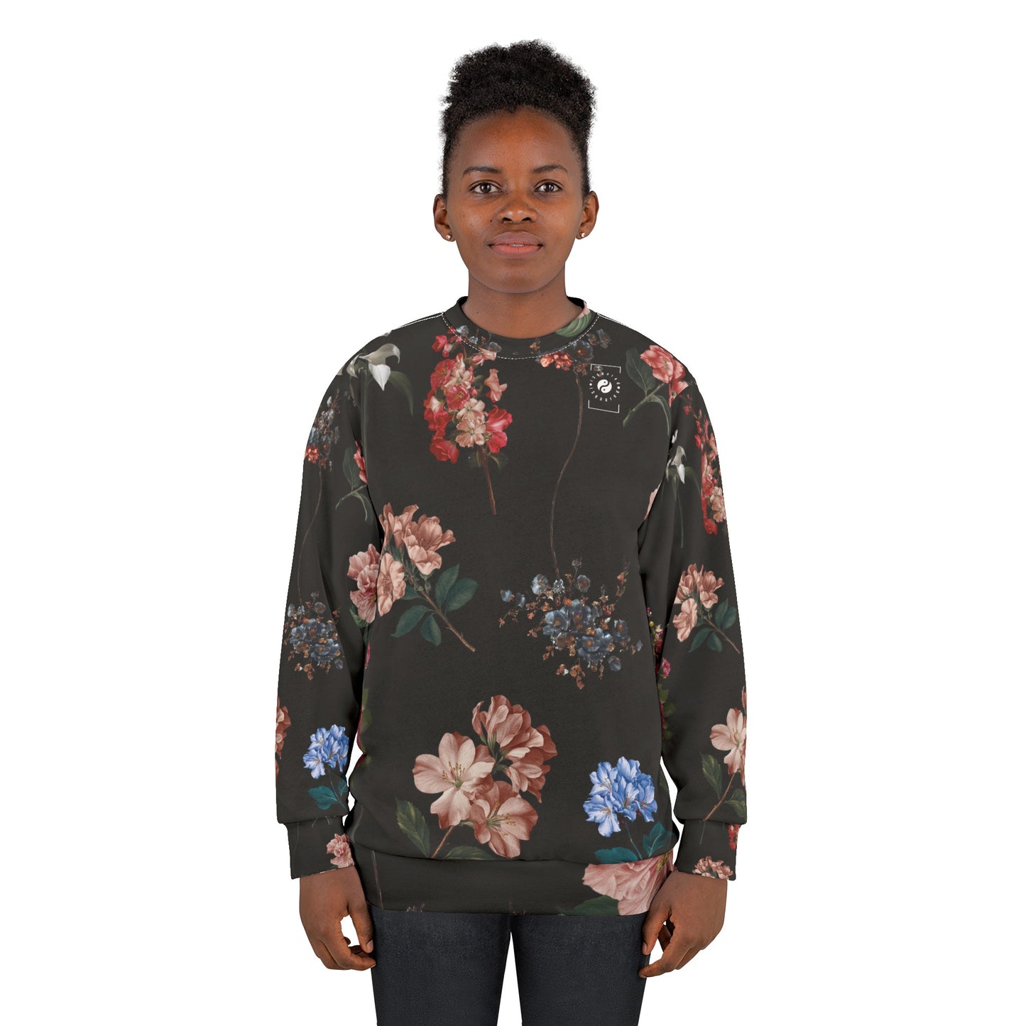 Botanicals on Black - Unisex Sweatshirt