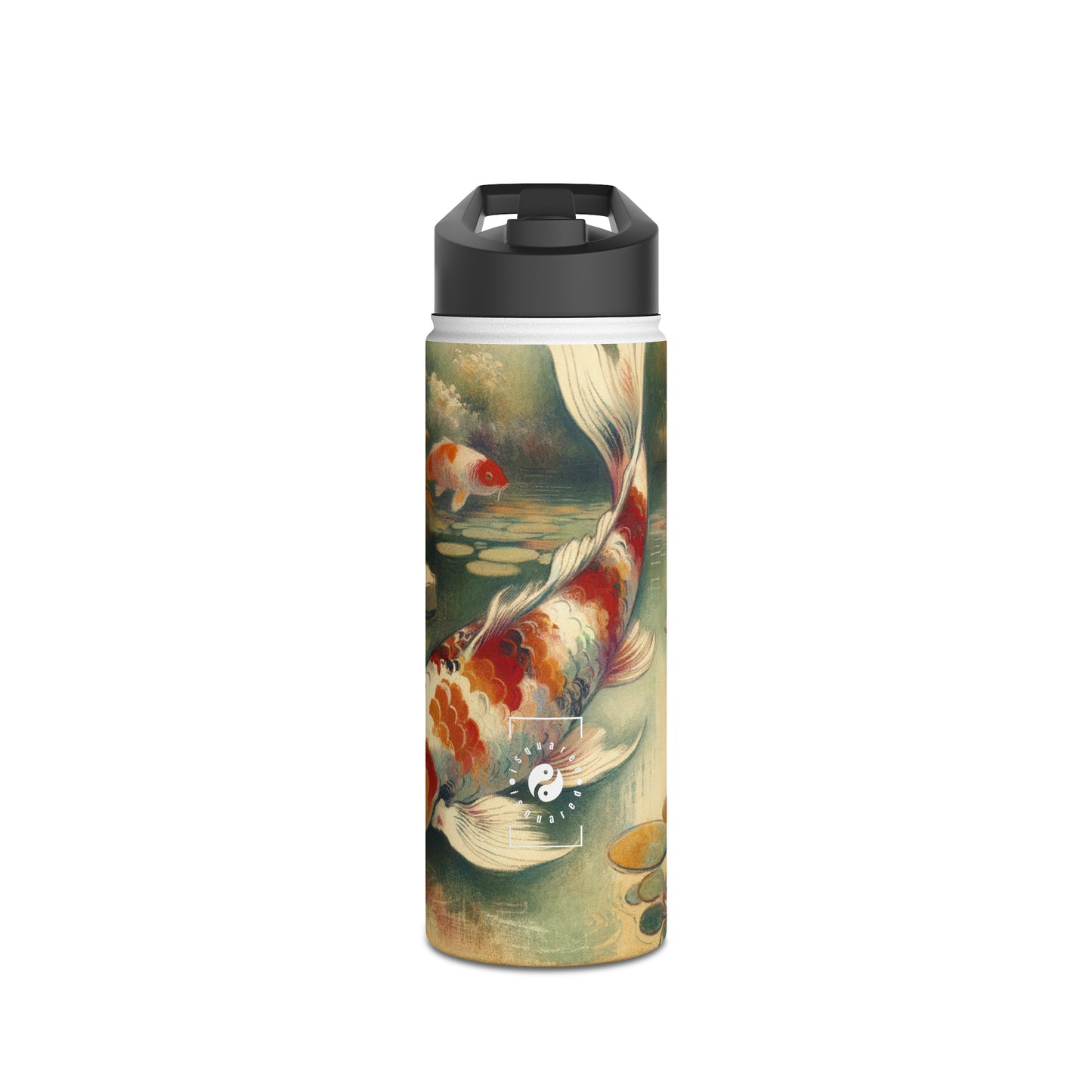 Koi Lily Pond - Water Bottle