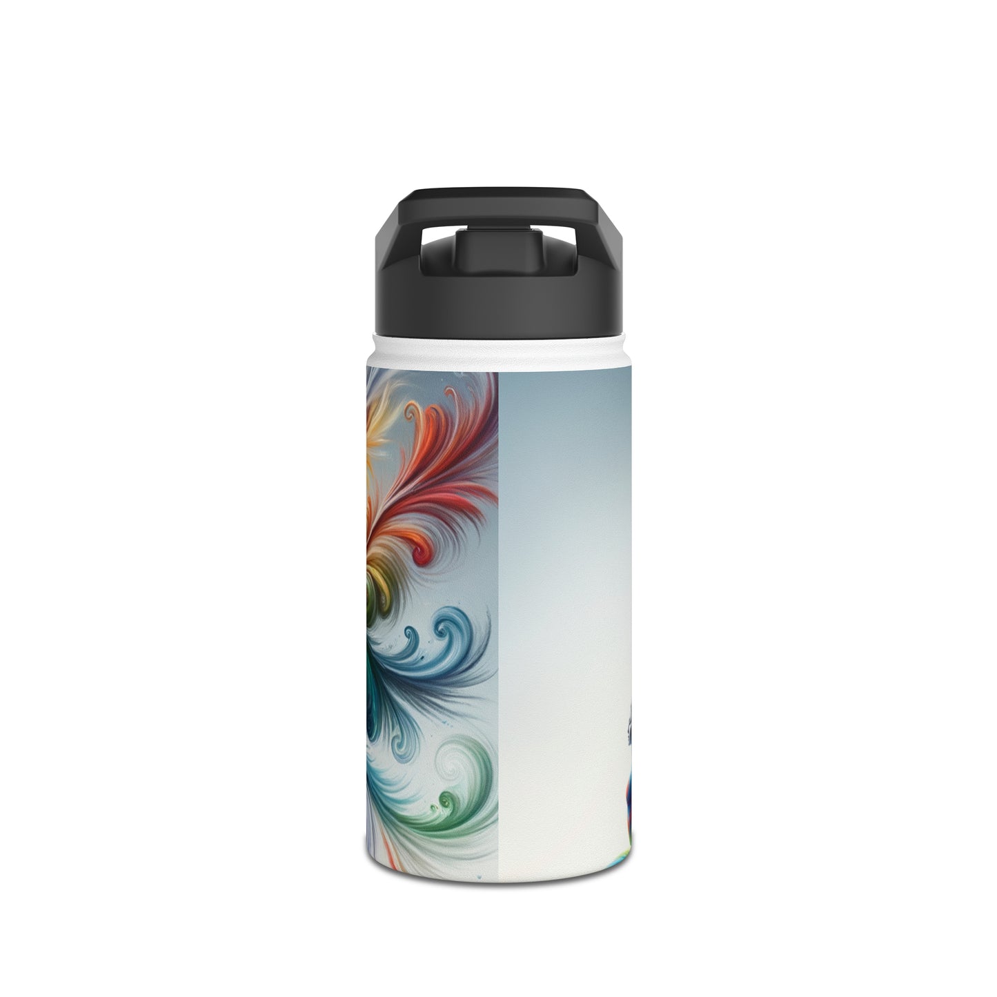 "Yogini's Rainbow Flight" - Water Bottle