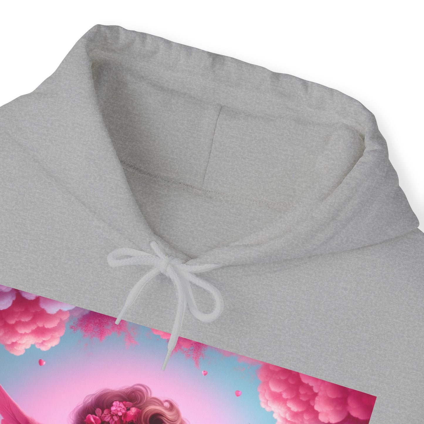 "Bold Blush: A Cupid's Love Affair" - Hoodie