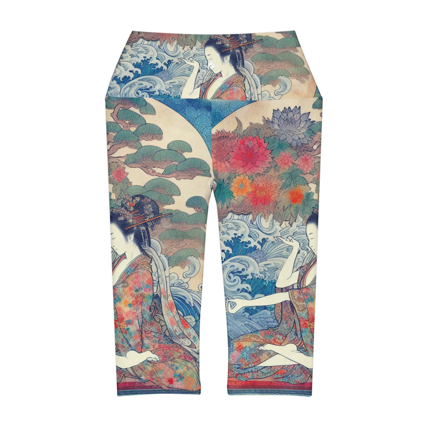 Zen No Kimochi - Legging Capri taille haute