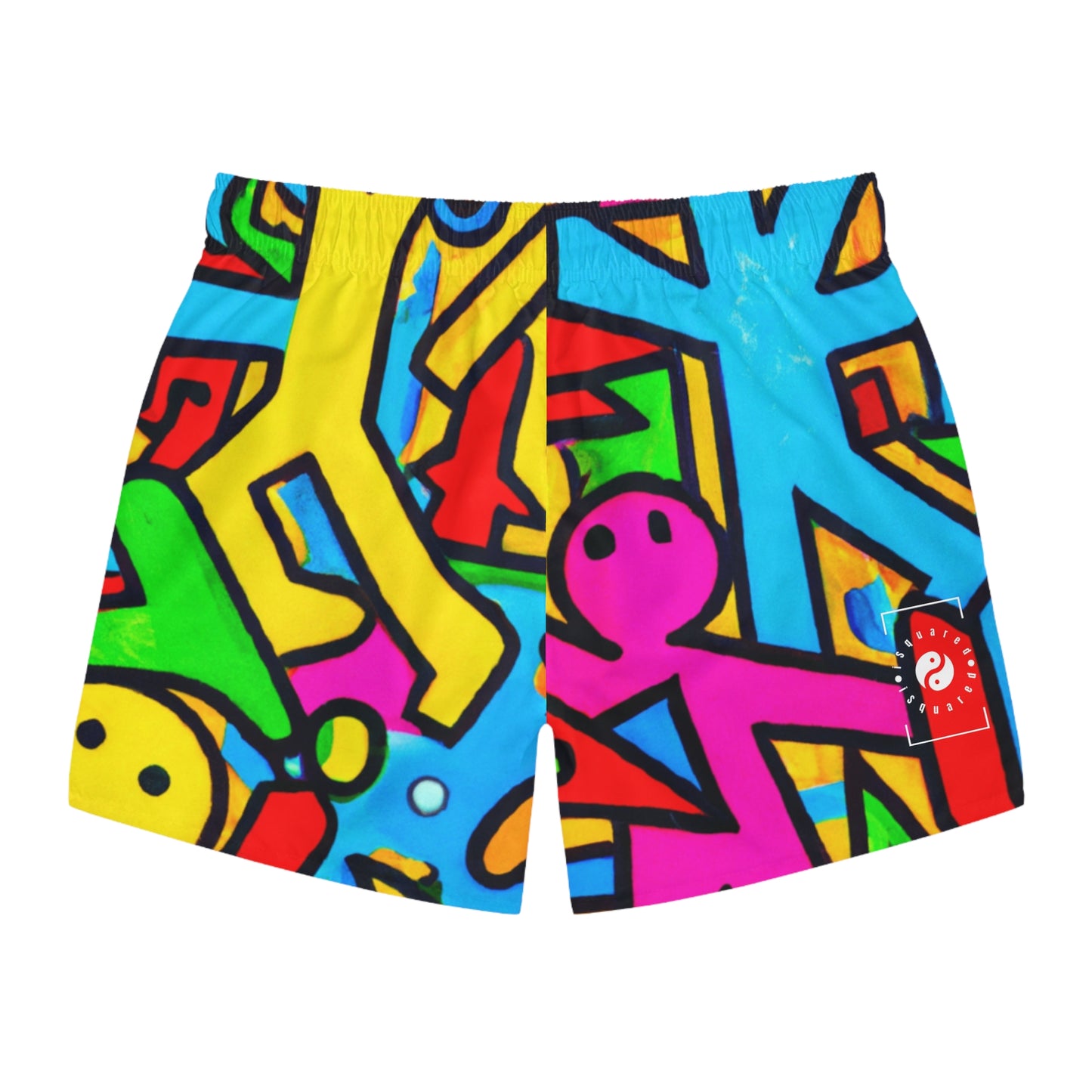 symbols of happiness - Swim Trunks for Men