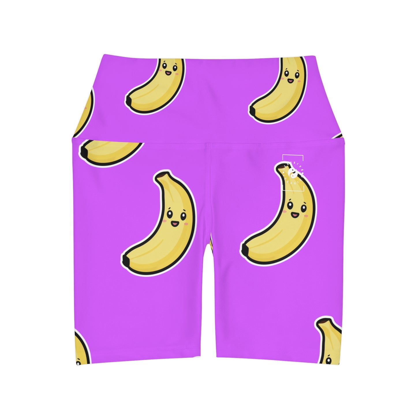 #D65BFF Violet + Banane - short
