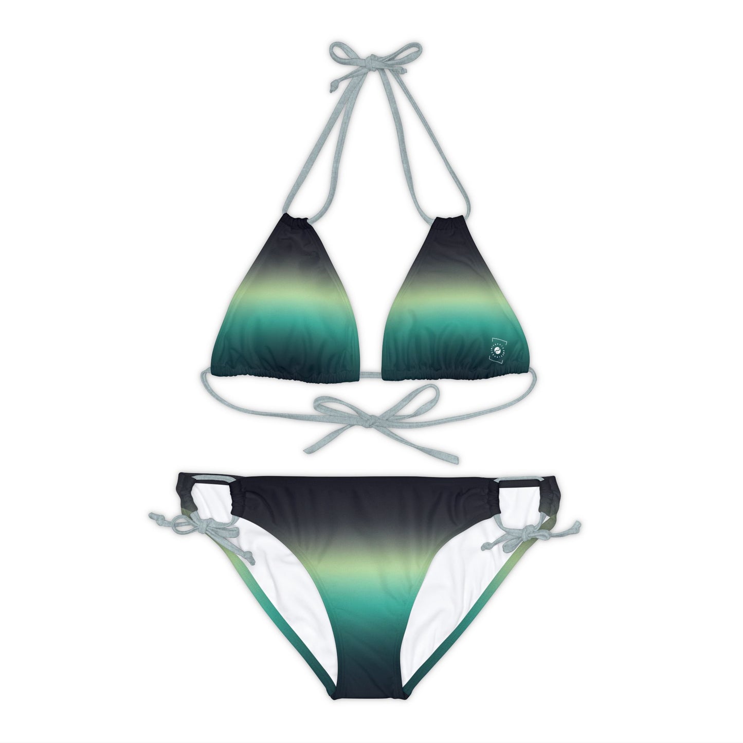 Midnight Gradients - Lace-up Bikini Set