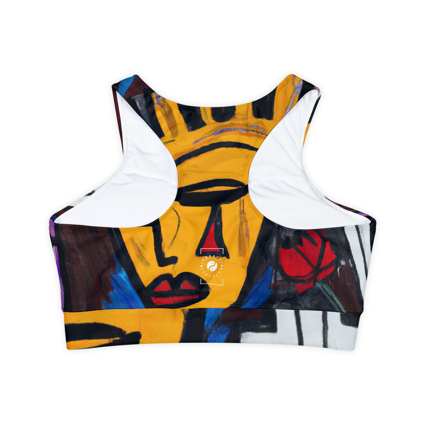 Urban Soul Hieroglyphics - Lined & Padded Sports Bra