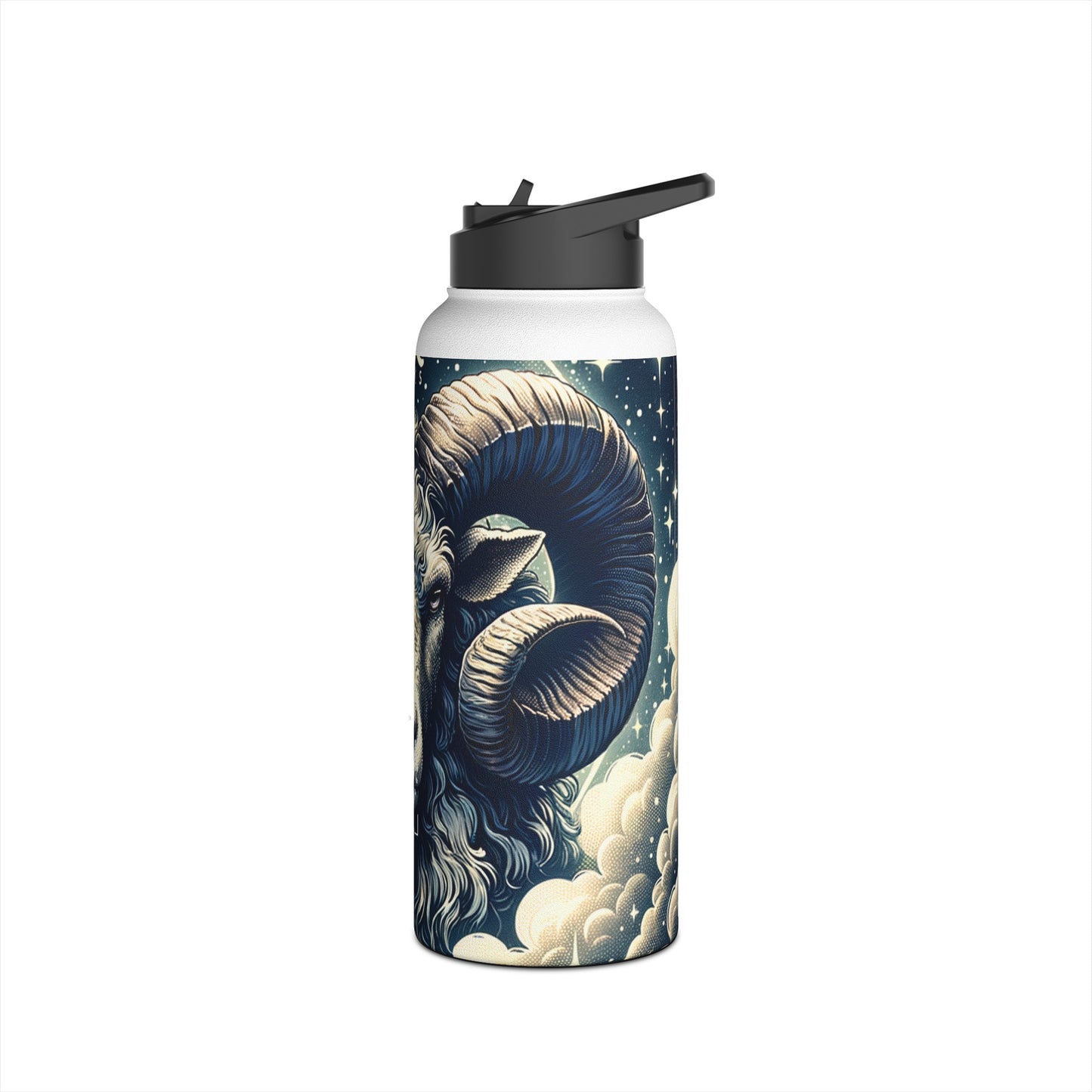 "Celestial Ram Ascendant" - Water Bottle