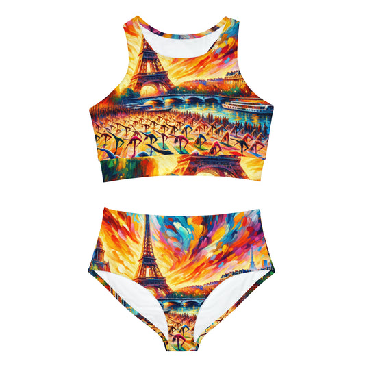 Parisian Yoga Chic - Hot Yoga Bikini Set