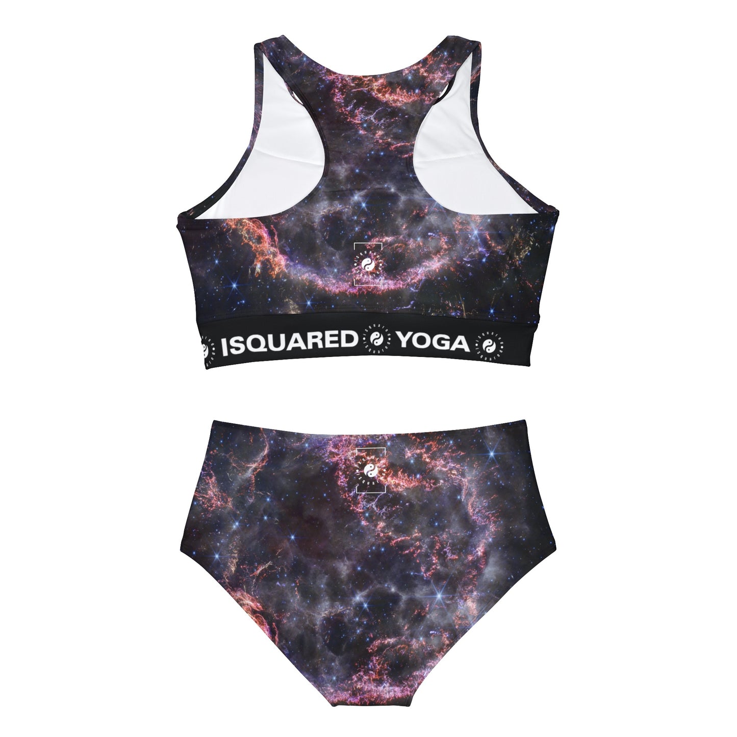 Cassiopée A (Image NIRCam) - Collection JWST - Ensemble de bikini de yoga chaud