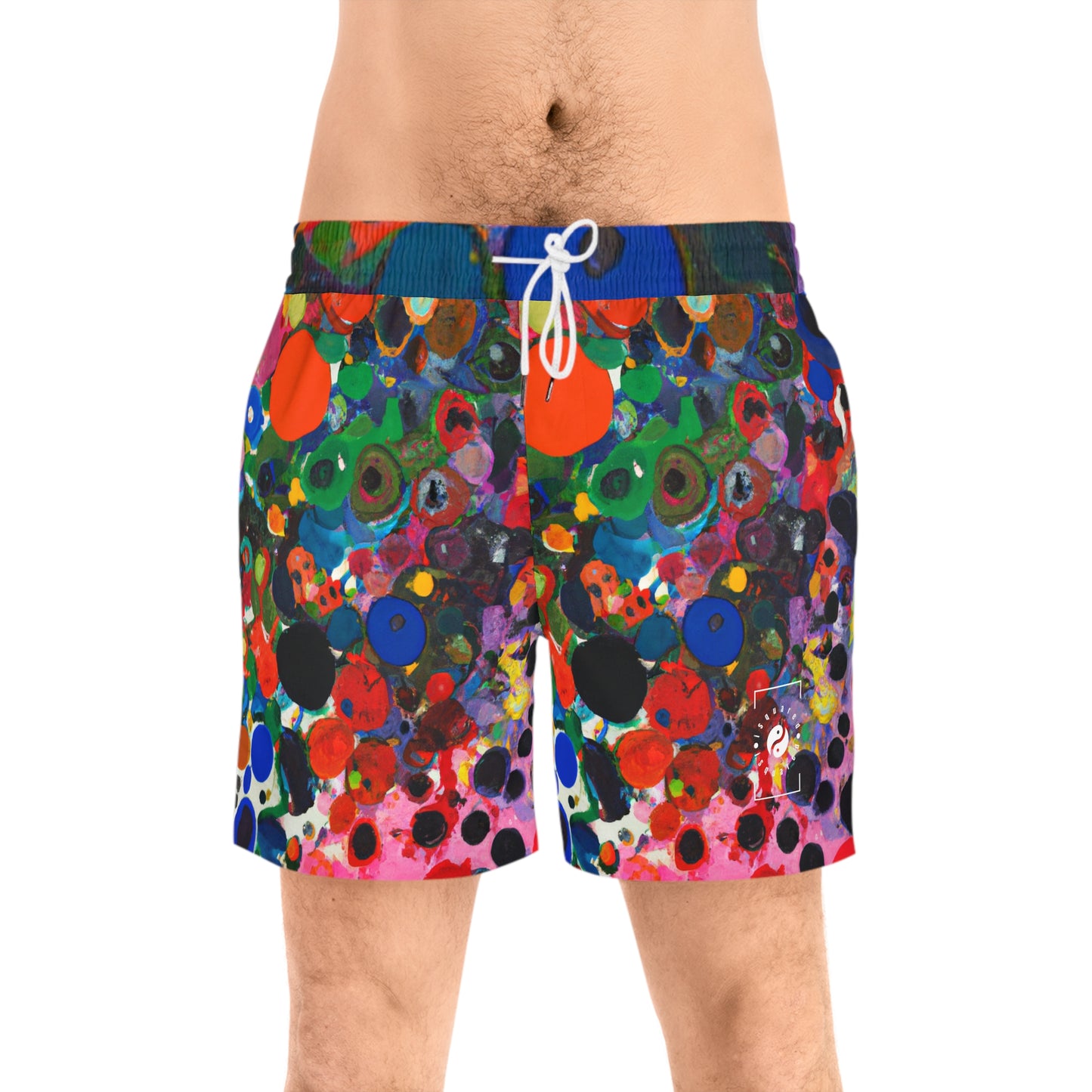 Ink drops meditation - Swim Shorts (Mid-Length) for Men