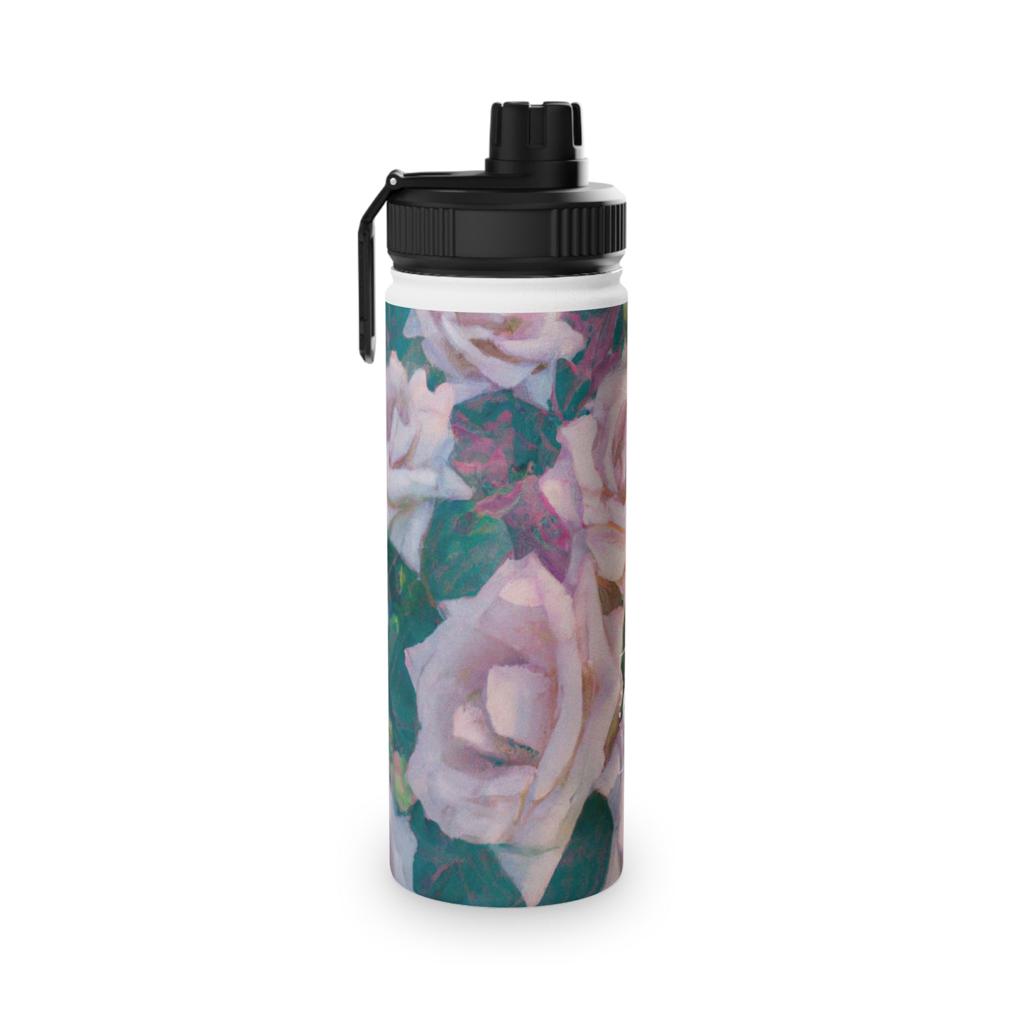 Cosmic Roses - Sports Water Bottle