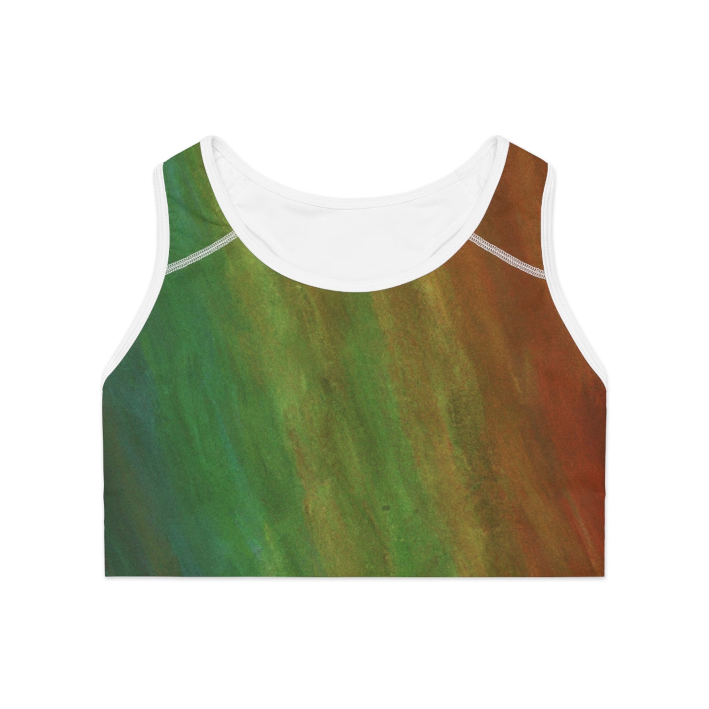 Subtle Rainbow Mood - High Performance Sports Bra