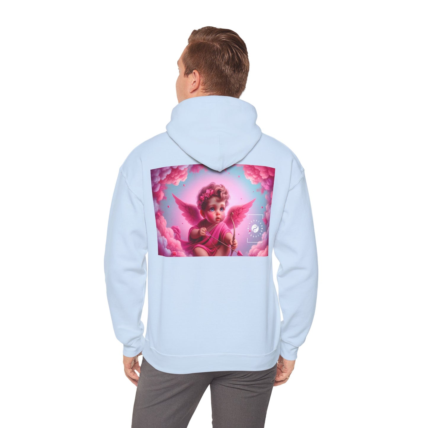 "Bold Blush: A Cupid's Love Affair" - Hoodie