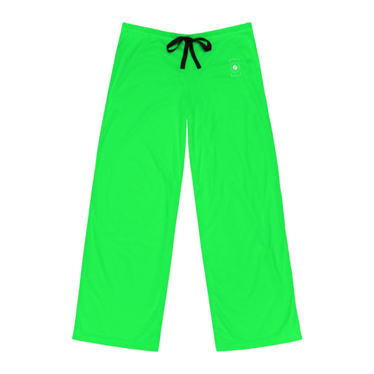 #0FFF50 Vert Fluo - Pantalon de détente pour homme