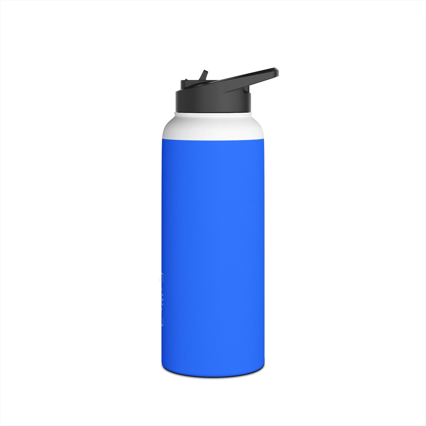 #2C75FF Electric Blue - Water Bottle