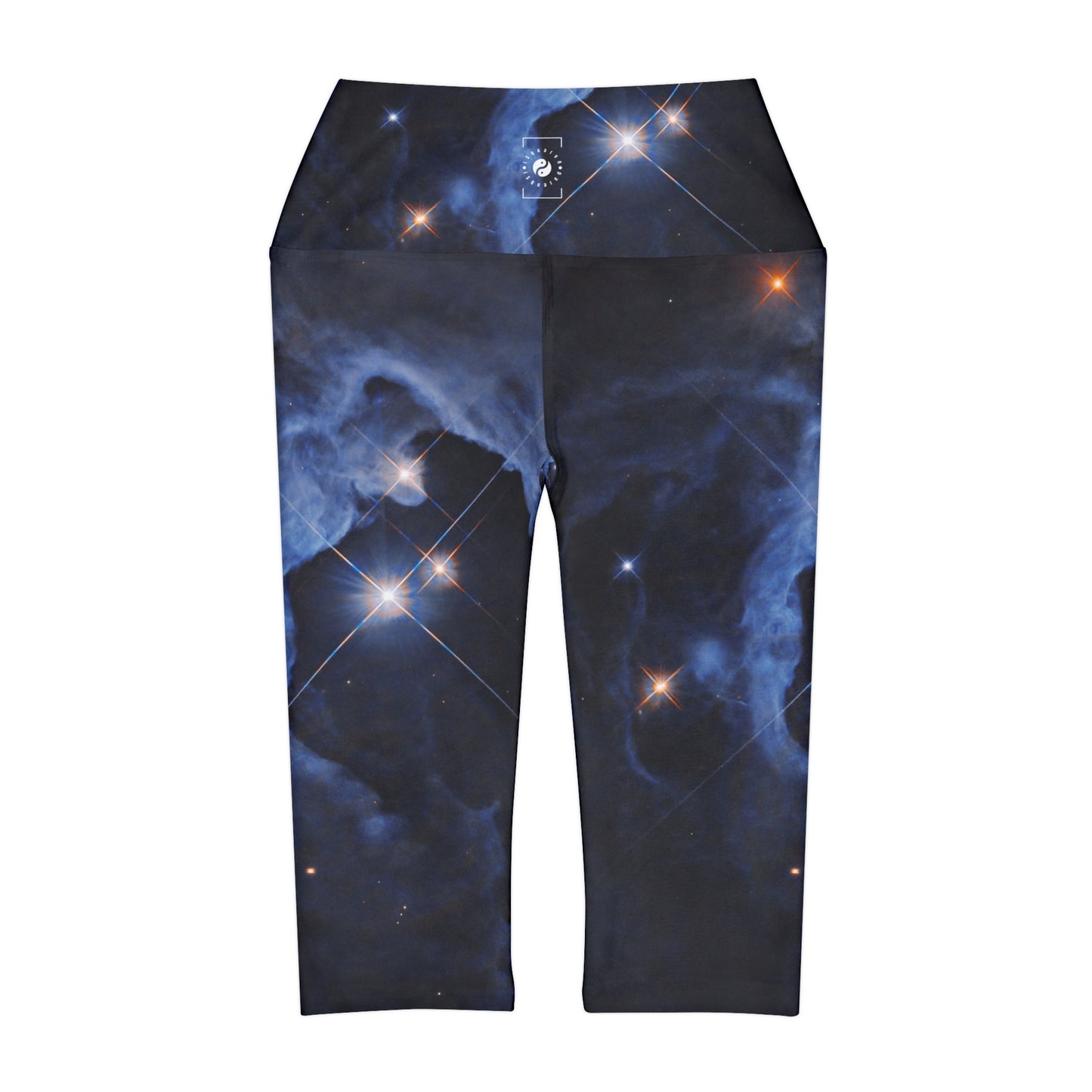 HP Tau, HP Tau G2, and G3 3 star system captured by Hubble - High Waisted Capri Leggings