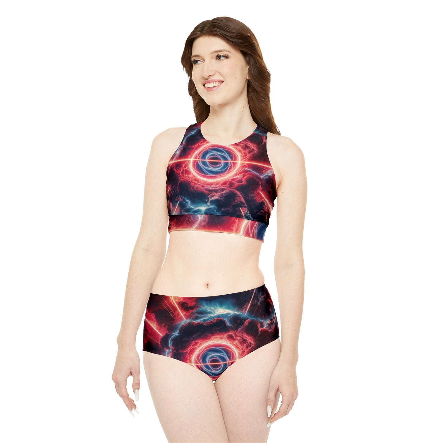 Cosmic Fusion - Hot Yoga Bikini Set