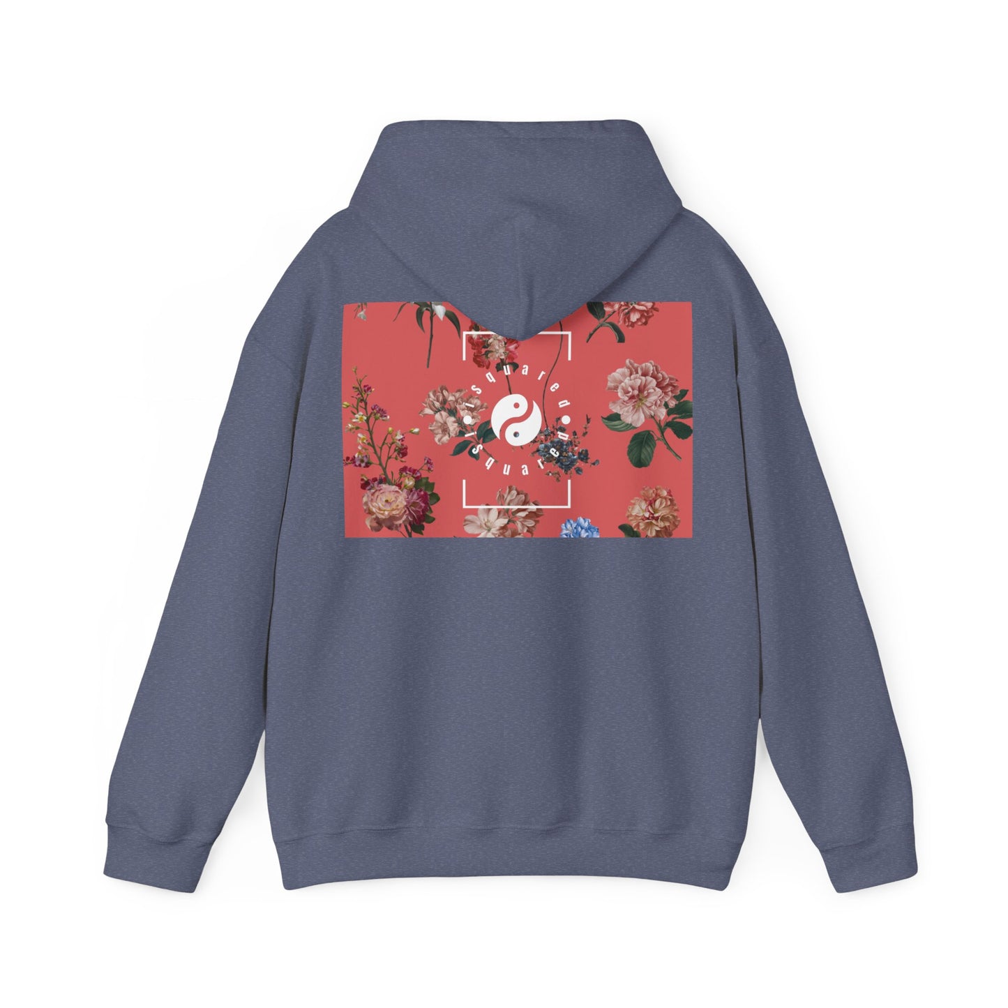 Botanicals on Coral - Hoodie