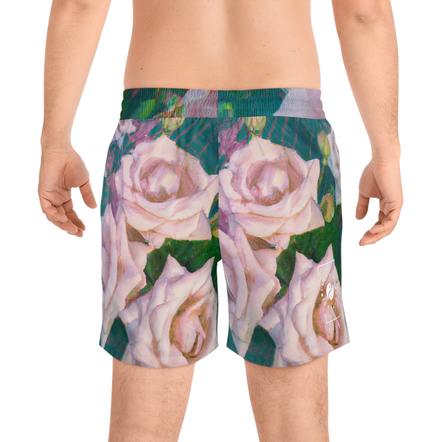 Cosmic Roses - Swim Shorts (Mid-Length) for Men