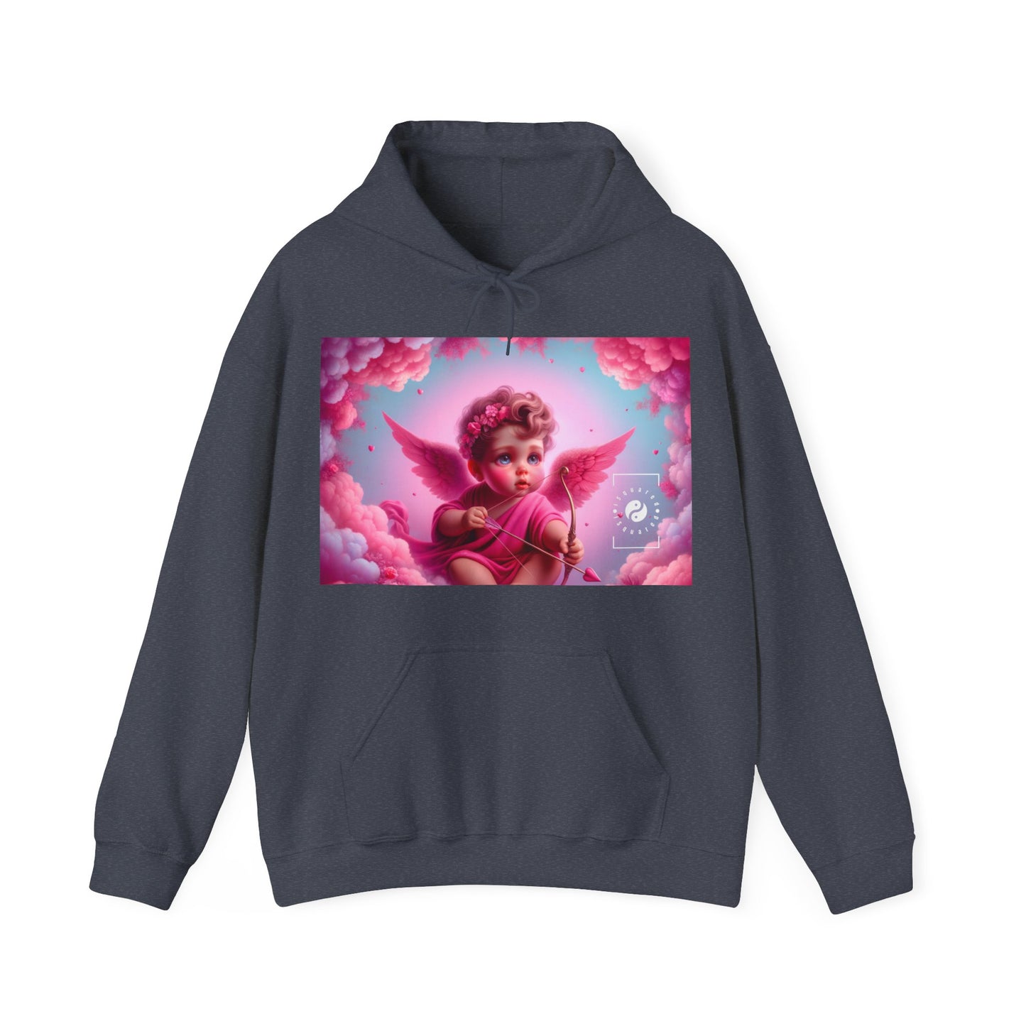 "Bold Blush: A Cupid's Love Affair" - Hoodie